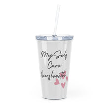 Load image into Gallery viewer, Copy of Copy of Plastic Tumbler with Straw